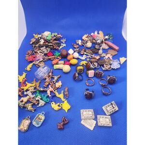 150+ pieces 1940-70's gumball machine and Crackerjack prizes